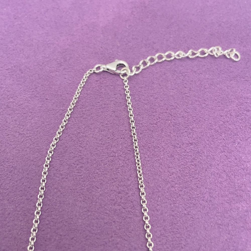 Grace & Heart .925 Sterling Silver necklace - Picture 3 of 3